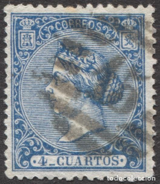 Sellos: 1865 Edifil 81 - 4 cuartos Isabel II - Foto 1
