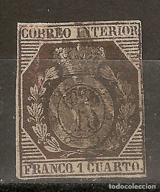 Sellos: 1853 ISABEL II EDIFIL 22&ordm; USADO - Foto 1