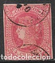 Sellos: 1864 Isabel II, EDIFIL n&ordm; 64 (o) - Foto 1