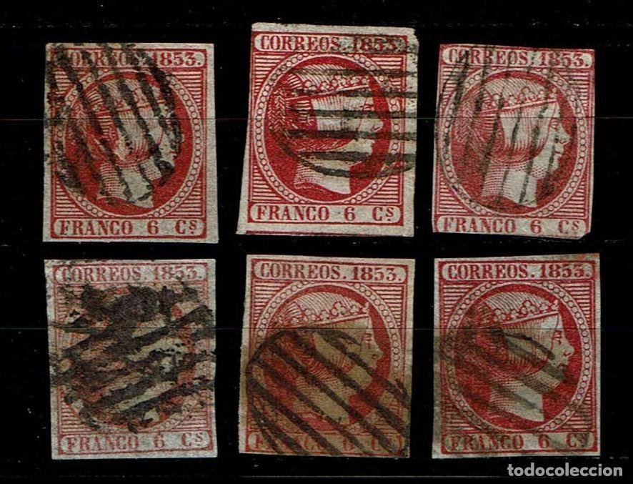 Sellos: ESPA&Ntilde;A 1853 - EDIFIL 17 - Foto 1
