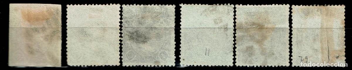 Sellos: ESPA&Ntilde;A 1865 - EDIFIL 72-75-79 - Foto 2