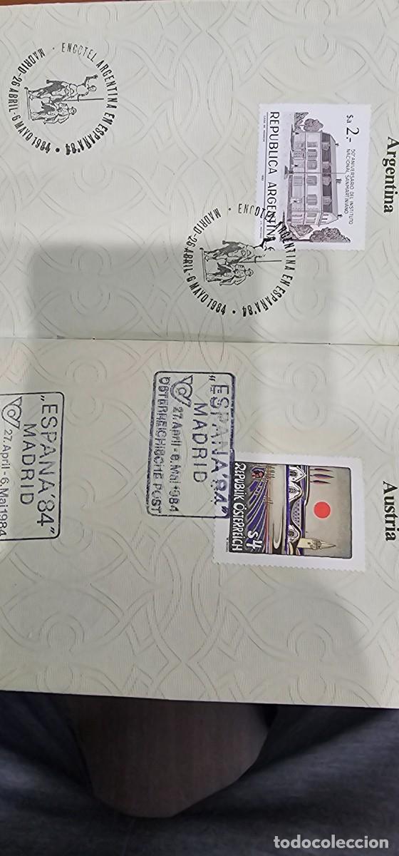 Sellos: Pasaporte internacional filatelico espa&ntilde;a84 - Foto 6