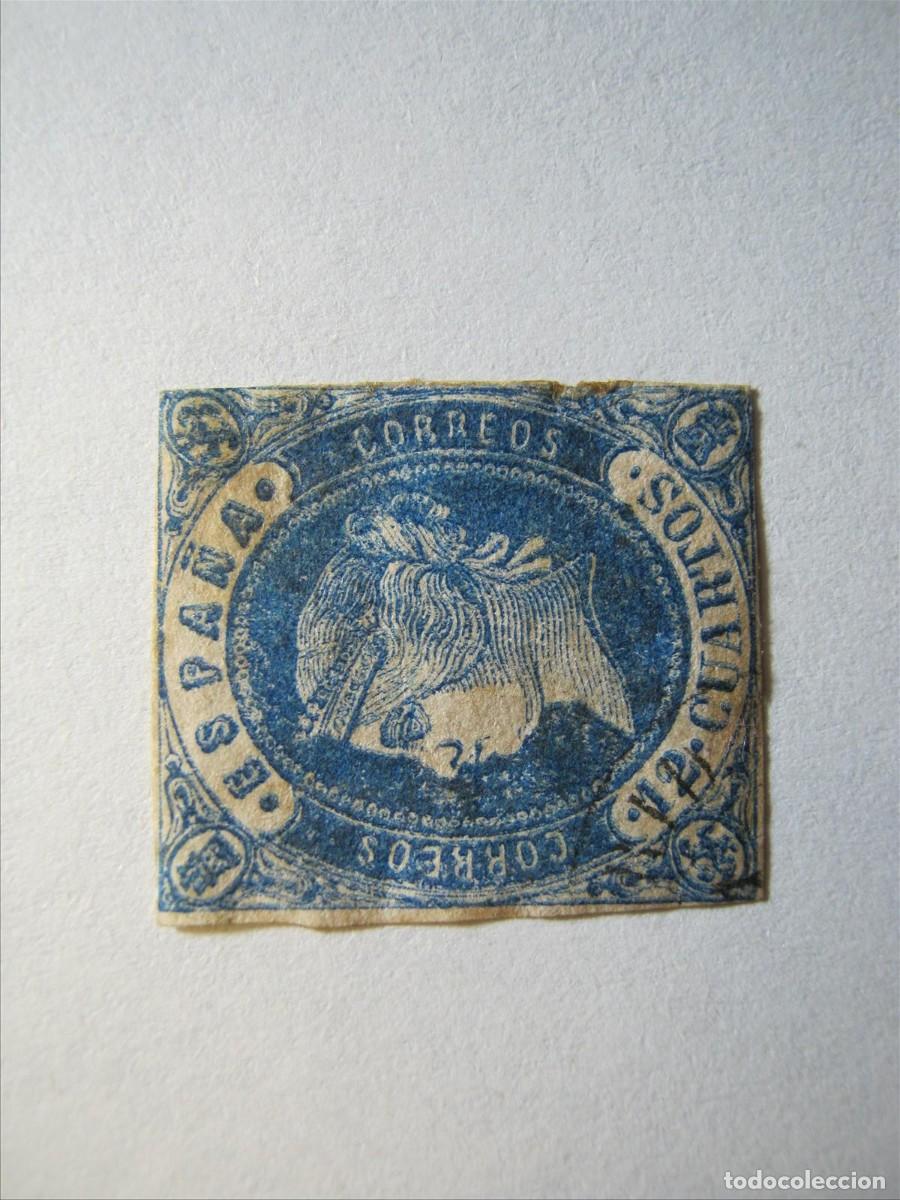 Sellos: ISABEL II EDIFIL 59 USADO BIEN. - Foto 1