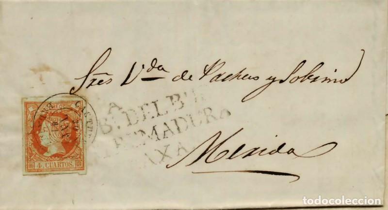 Sellos: FA0591-14. 1860, Cabeza del Buey a M&eacute;rida - Foto 1