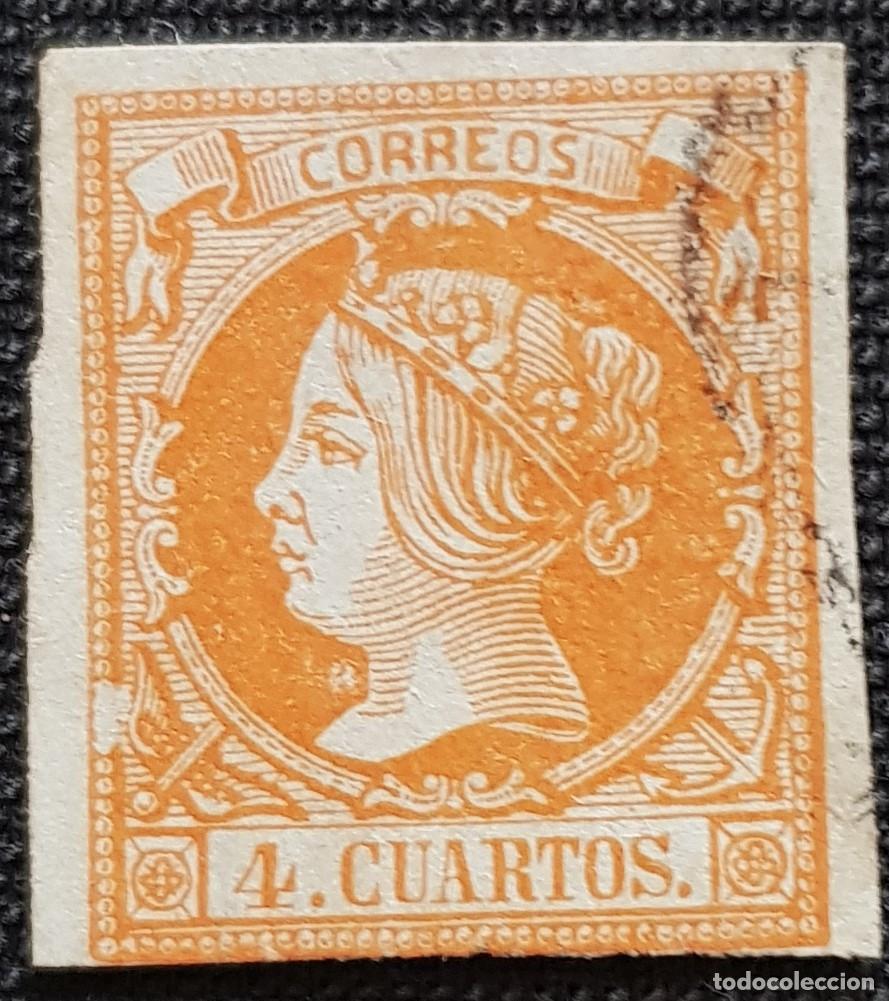 Sellos: Espa&ntilde;a 1860-1861 Isabel II - Foto 1