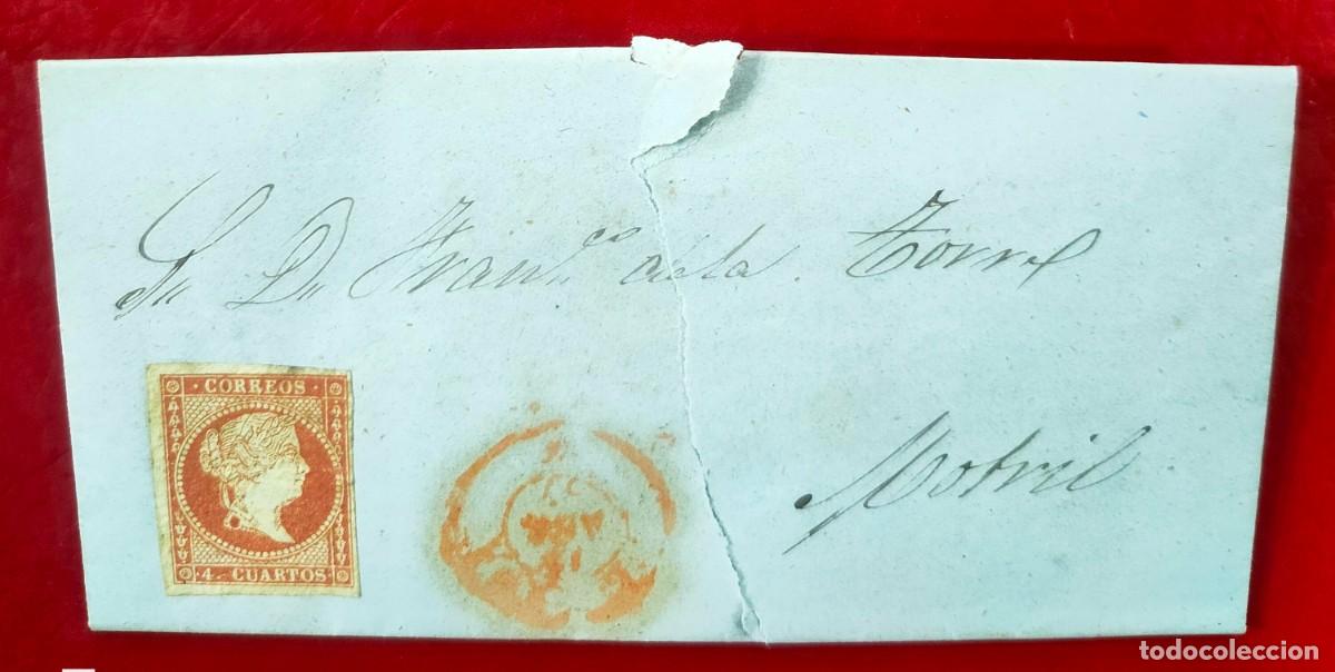 Sellos: 1857.- GRANADA A MOTRIL. - Foto 1