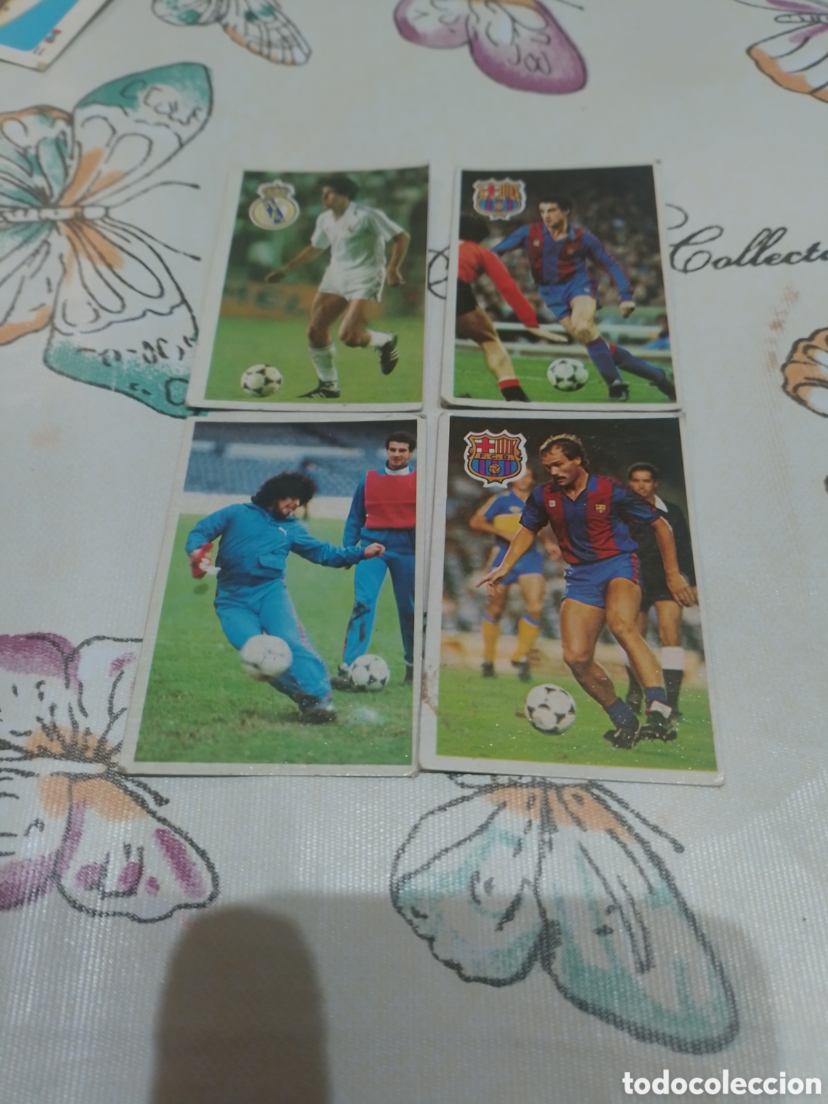 Sellos: carta de maradona 84/85 - Foto 1