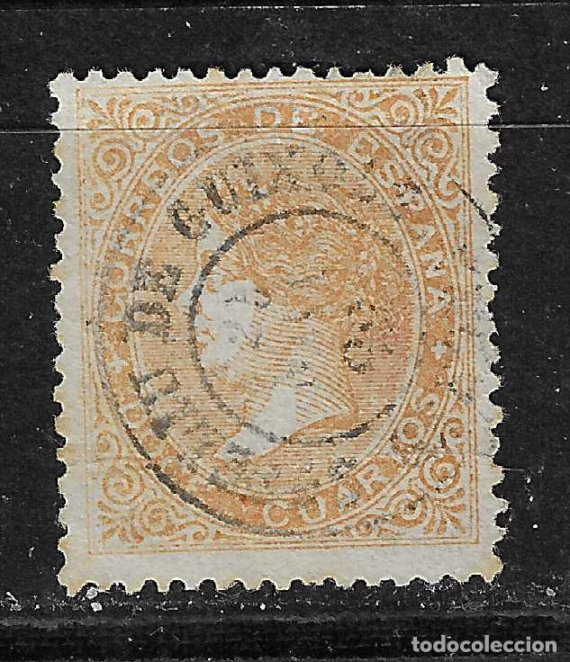 Sellos: 1867 ISABEL II EDIFIL 89&ordm; USADO - Foto 1