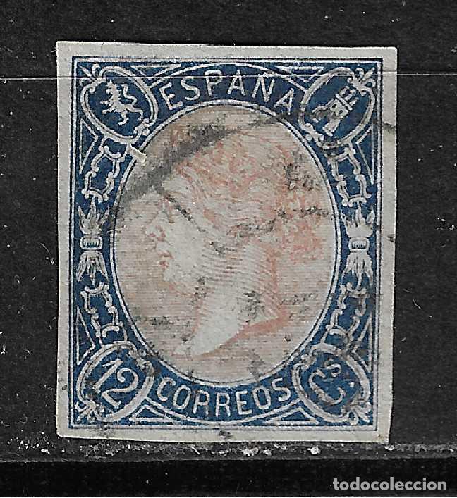 Sellos: 1865 ISABEL II EDIFIL 70&ordm; USADO - Foto 1