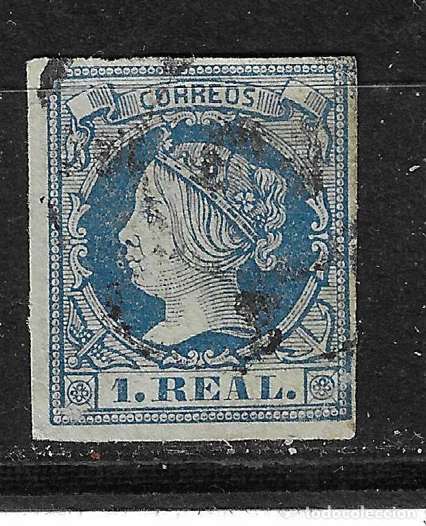 Sellos: 1860 ISABEL II EDIFIL 55&ordm; USADO - Foto 1