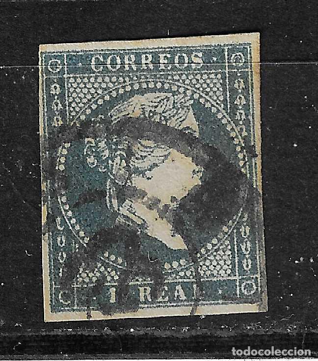Sellos: 1855 ISABEL II EDIFIL 49&ordm; USADO - Foto 1