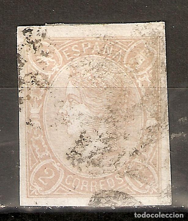 Sellos: 1865 ISABEL II EDIFIL 73A&ordm; USADO - Foto 1