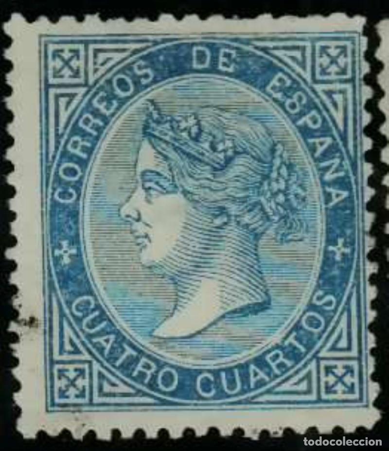 Sellos: FA2629. Emision 1-01-1867. Valor de 4 cuartos NUEVO - Foto 1