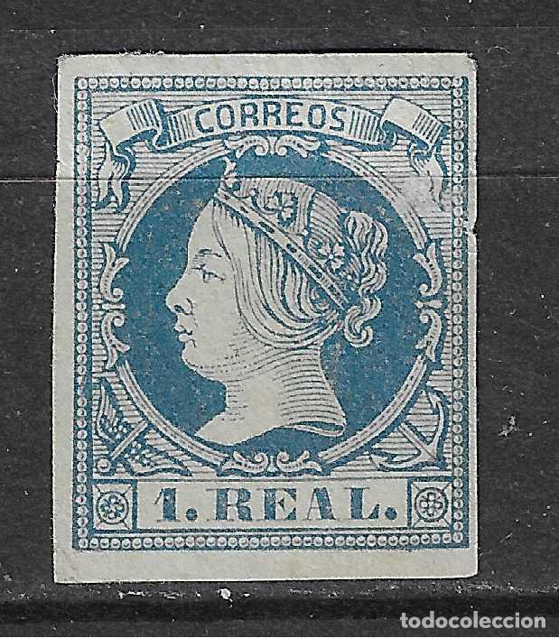 Sellos: 1860 ISABEL II EDIFIL 55* NUEVO - Foto 1