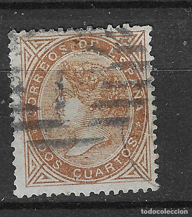 Sellos: 1867 ISABEL II EDIFIL 87&ordm; USADO - Foto 1