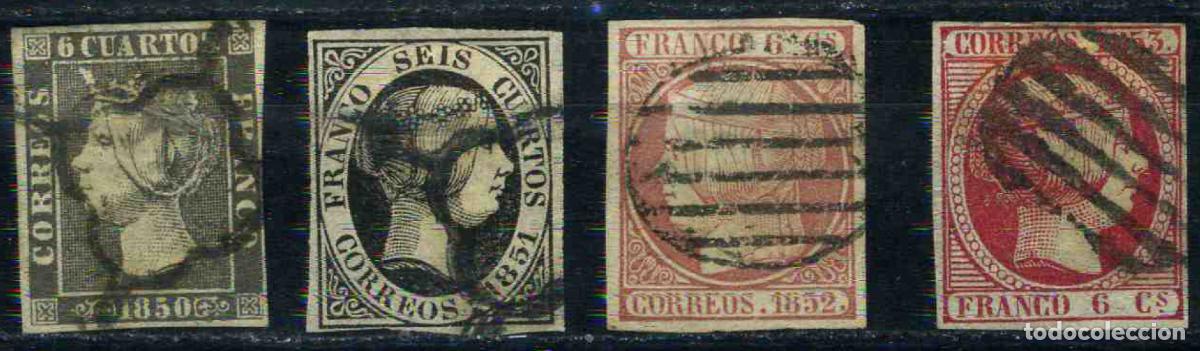 Sellos: Espa&ntilde;a 1850-1853 (usados) - Foto 1