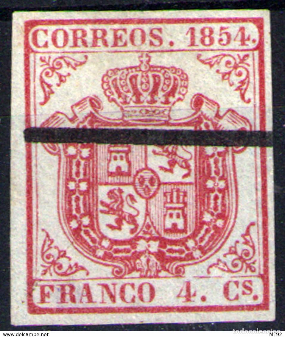 Sellos: Espa&ntilde;a n&ordm; 33AMa. A&ntilde;o 1854 - Foto 1