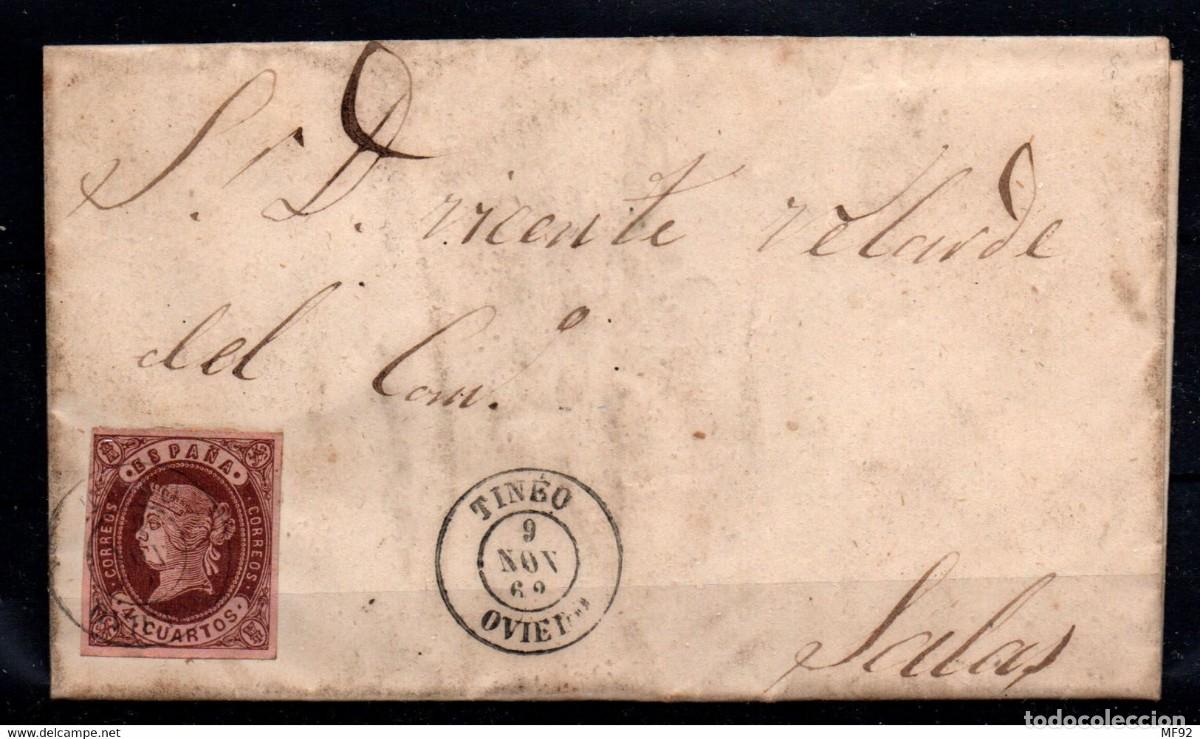 Sellos: Espa&ntilde;a n&ordm; 58. A&ntilde;o 1862 - Foto 1