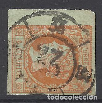 Sellos: isabel II RUEDA CARRETA 33 LOGRO&Ntilde;O - Foto 1