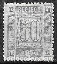 Sellos: RECIBOS 1868 ALEMANY n&ordm; 16 * * - Foto 1