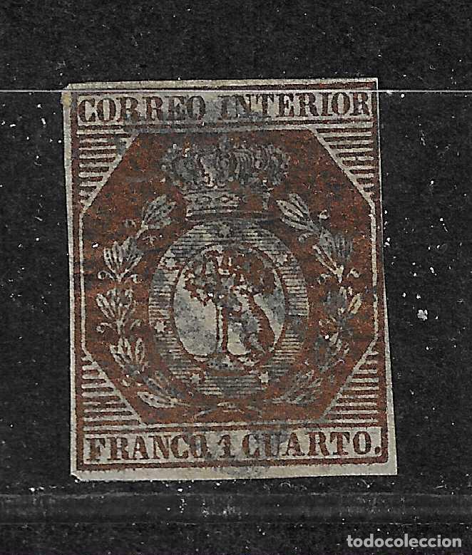 Sellos: 1853 ISABEL II EDIFIL 22&ordm; USADO - Foto 1