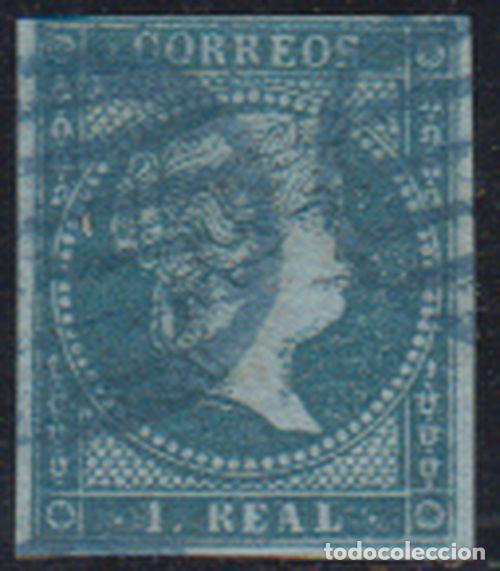 Sellos: EDIFIL N&ordm; 41-PARRILLA AZUL- - Foto 1