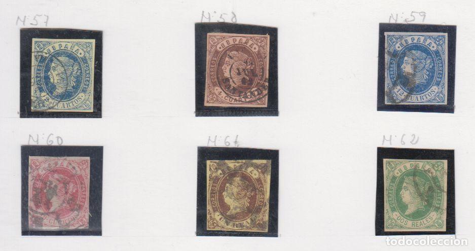 Sellos: EDIFIL N&ordm; 57-62-SERIE COMPLETA- - Foto 1
