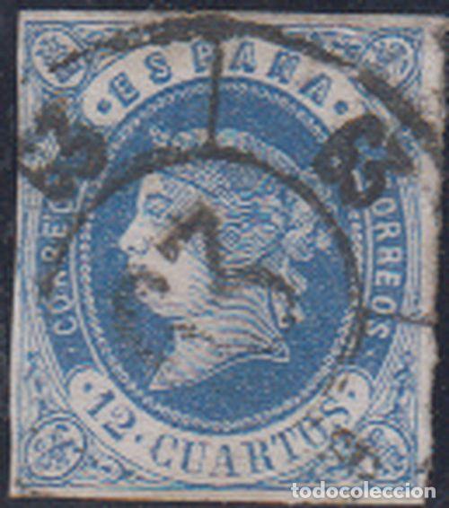 Sellos: EDIFIL N&ordm; 59-RUEDA DE CARRETA- - Foto 1