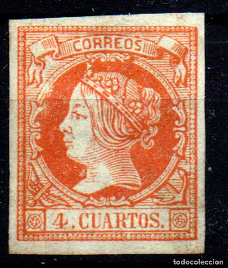 Sellos: Espa&ntilde;a n&ordm; 52. A&ntilde;o 1860/61 - Foto 1