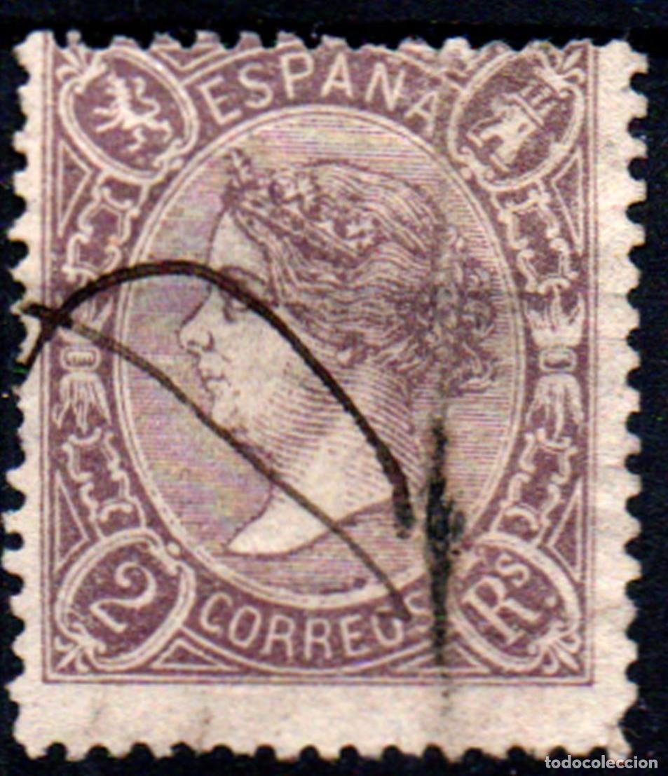Sellos: Espa&ntilde;a n&ordm; 79. A&ntilde;o 1865 - Foto 1