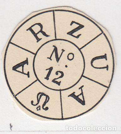 Sellos: EDIFIL N&ordm; 64-RUEDA DE ARZUA- - Foto 2
