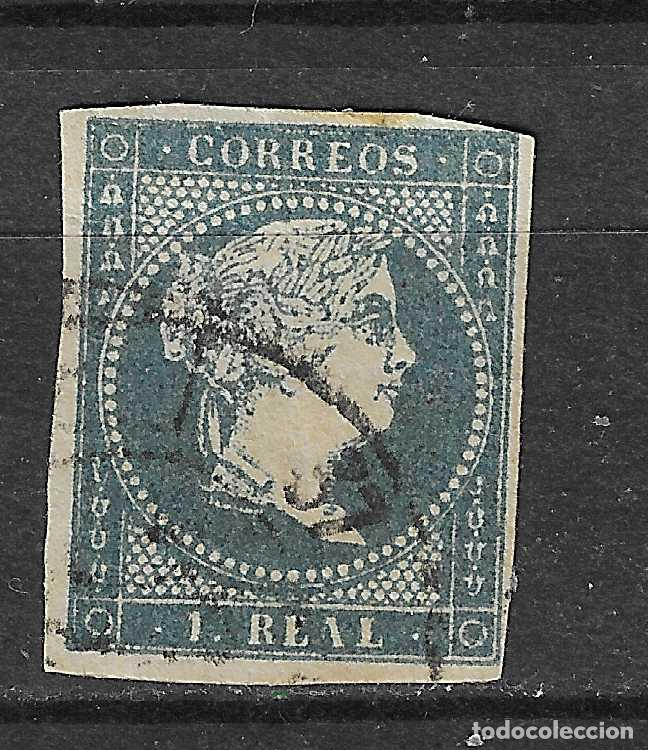 Sellos: 1855 ISABEL II EDIFIL 49&ordm; USADO - Foto 1