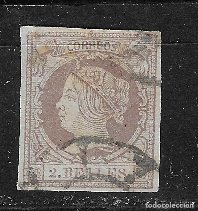 Sellos: 1860 ISABEL II EDIFIL 56&ordm; USADO - Foto 1