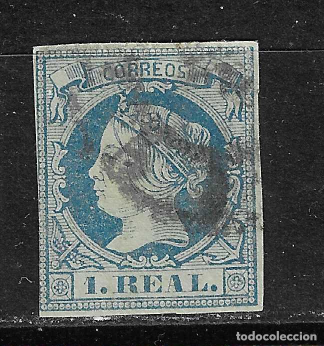 Sellos: 1860 ISABEL II EDIFIL 55&ordm; USADO - Foto 1