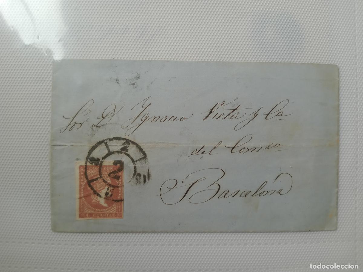 Sellos: Sabadell a Barcelona. Carta circulada - Foto 1