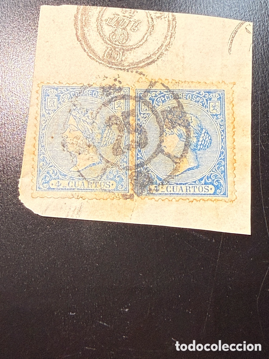 Sellos: Sellos Edifil 81 4 cuartos - Foto 1