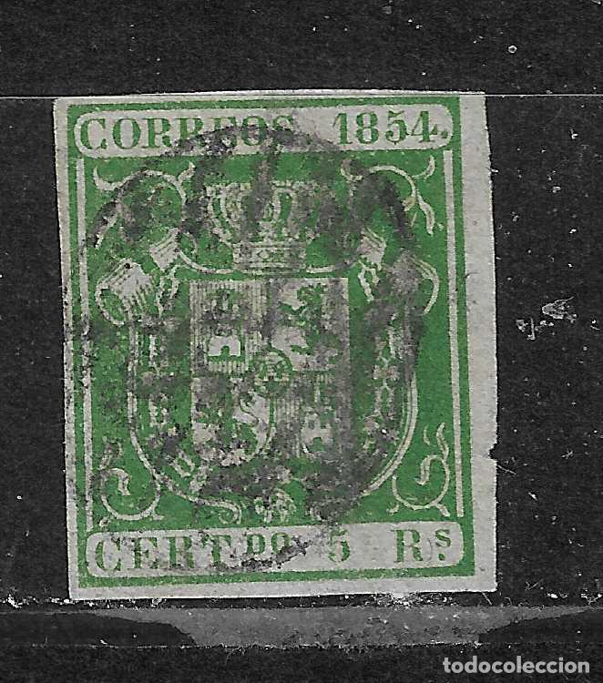 Sellos: 1854 ISABEL II EDIFIL 26&ordm; USADO - Foto 1