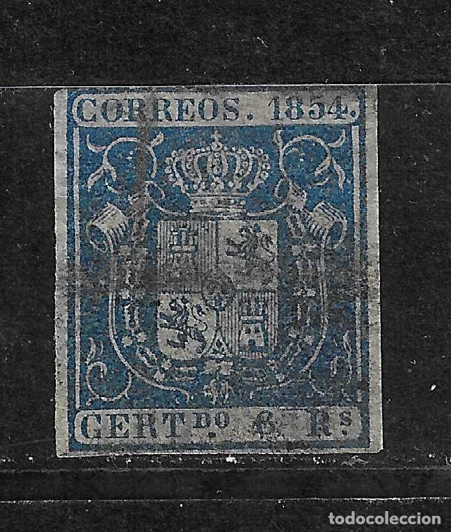 Sellos: 1854 ISABEL II EDIFIL 27&ordm; USADO - Foto 1