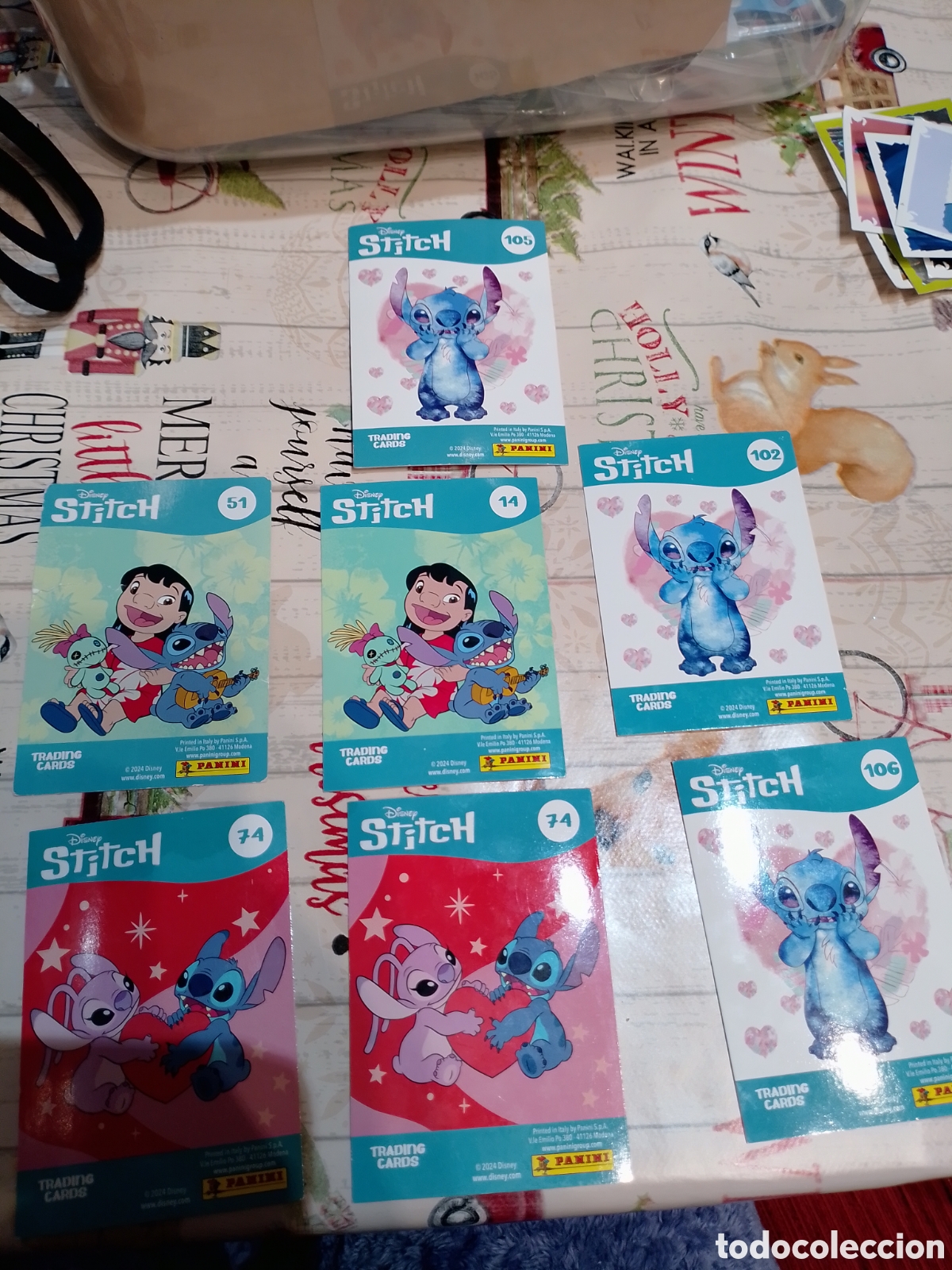 Sellos: disney stitch panini cartas - Foto 2