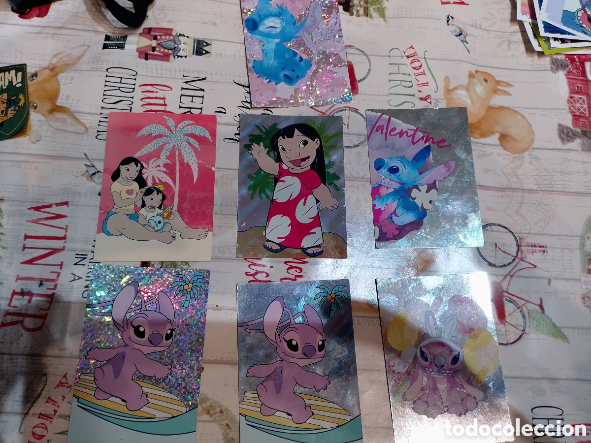 Sellos: disney stitch panini cartas - Foto 1