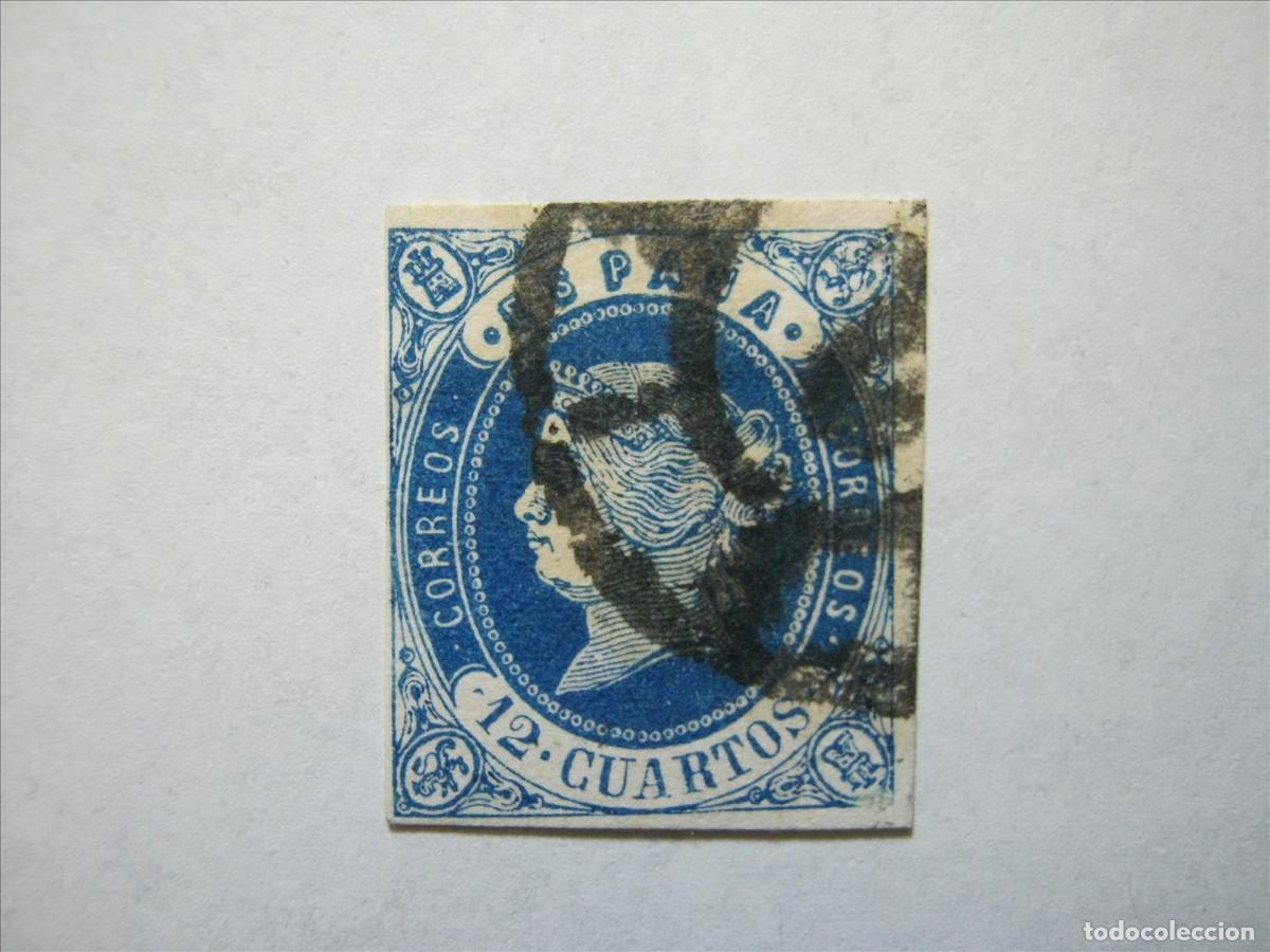 Sellos: ISABEL II EDIFIL 59 USADO PERFECTO. - Foto 1