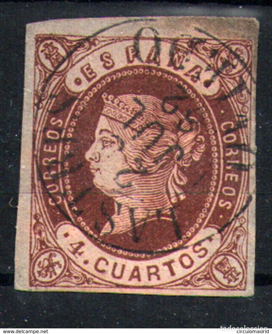 Sellos: Espa&ntilde;a n&ordm; 58. A&ntilde;o 1862 - Foto 1