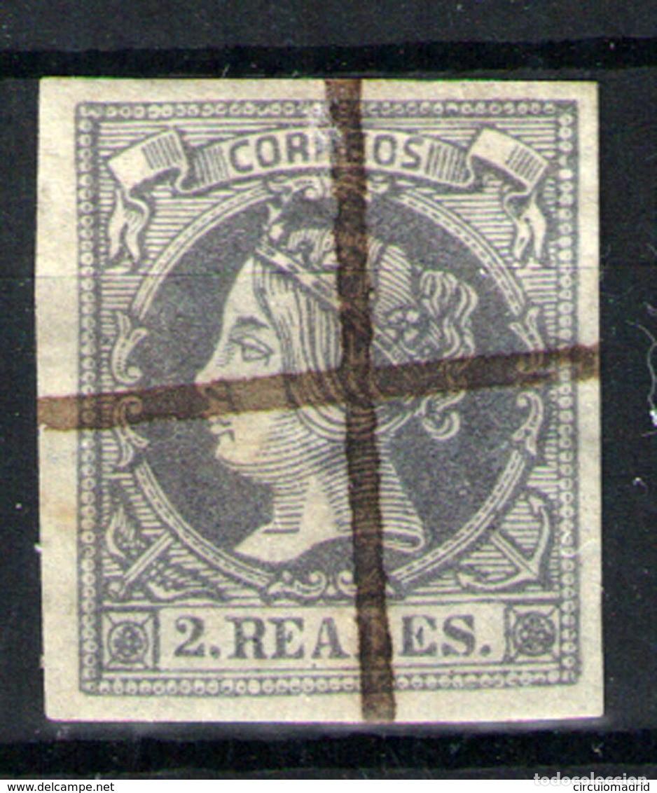 Sellos: Espa&ntilde;a n&ordm; 56F. A&ntilde;o 1860/61 - Foto 1