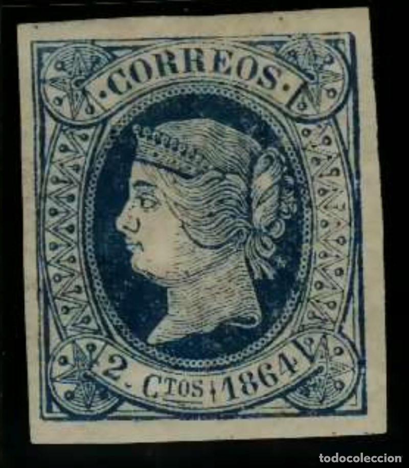 Sellos: FA2413. Emision 1-01-1864. Valor de 2 cuartos NUEVO - Foto 1