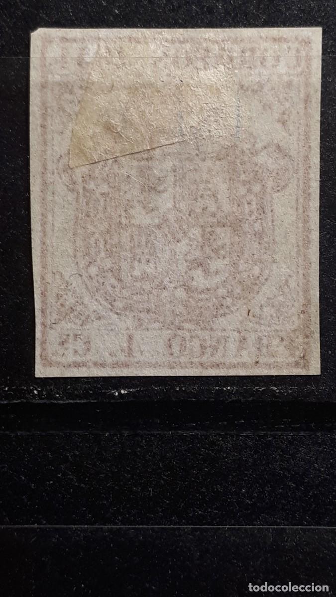 Sellos: ESPA&Ntilde;A. A&Ntilde;O 1854. *. EDIFIL 33 - Foto 2