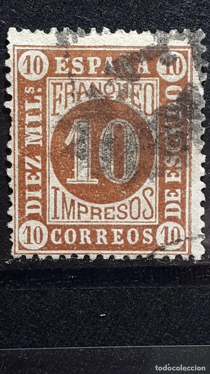 Sellos: ESPA&Ntilde;A. A&Ntilde;O 1867. &deg;. EDIFIL 94 - Foto 1