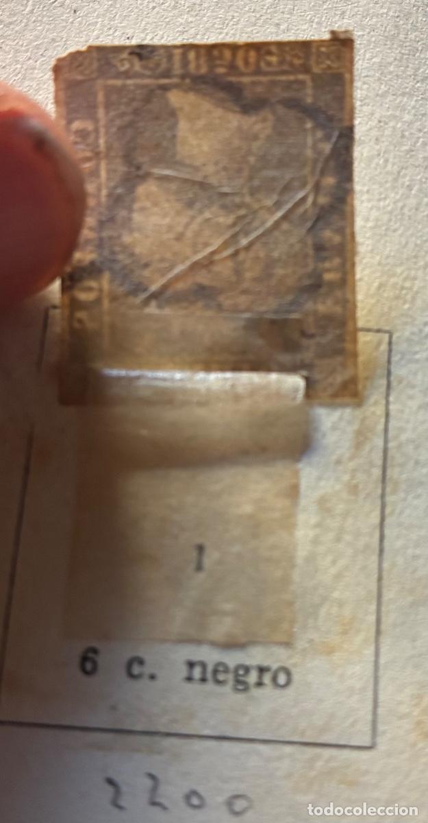 Sellos: SELLO ESPA&Ntilde;A 1850 isabel II - Foto 2