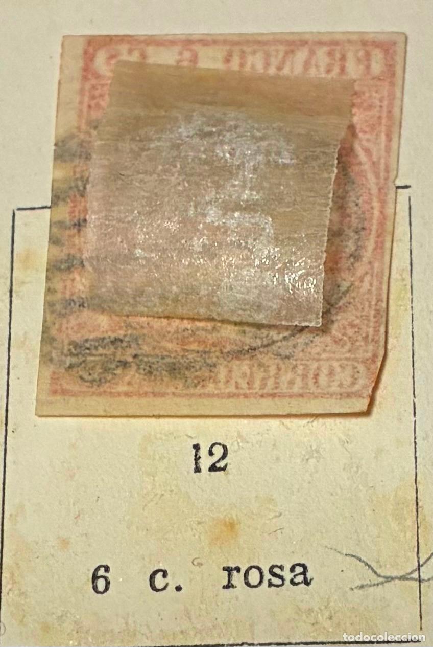 Sellos: SELLO ESPA&Ntilde;A 1852, ISABELII - Foto 2