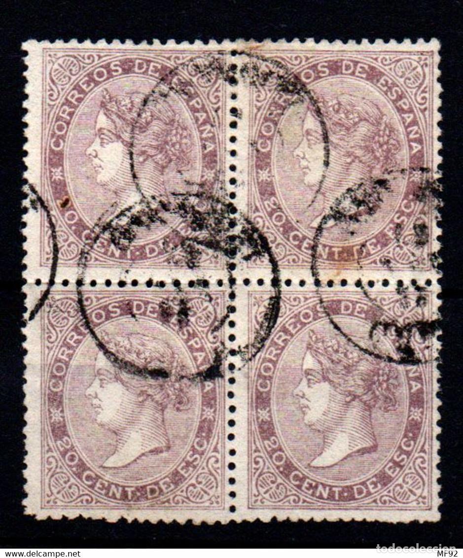 Sellos: Espa&ntilde;a n&ordm; 92. A&ntilde;o 1867 - Foto 1