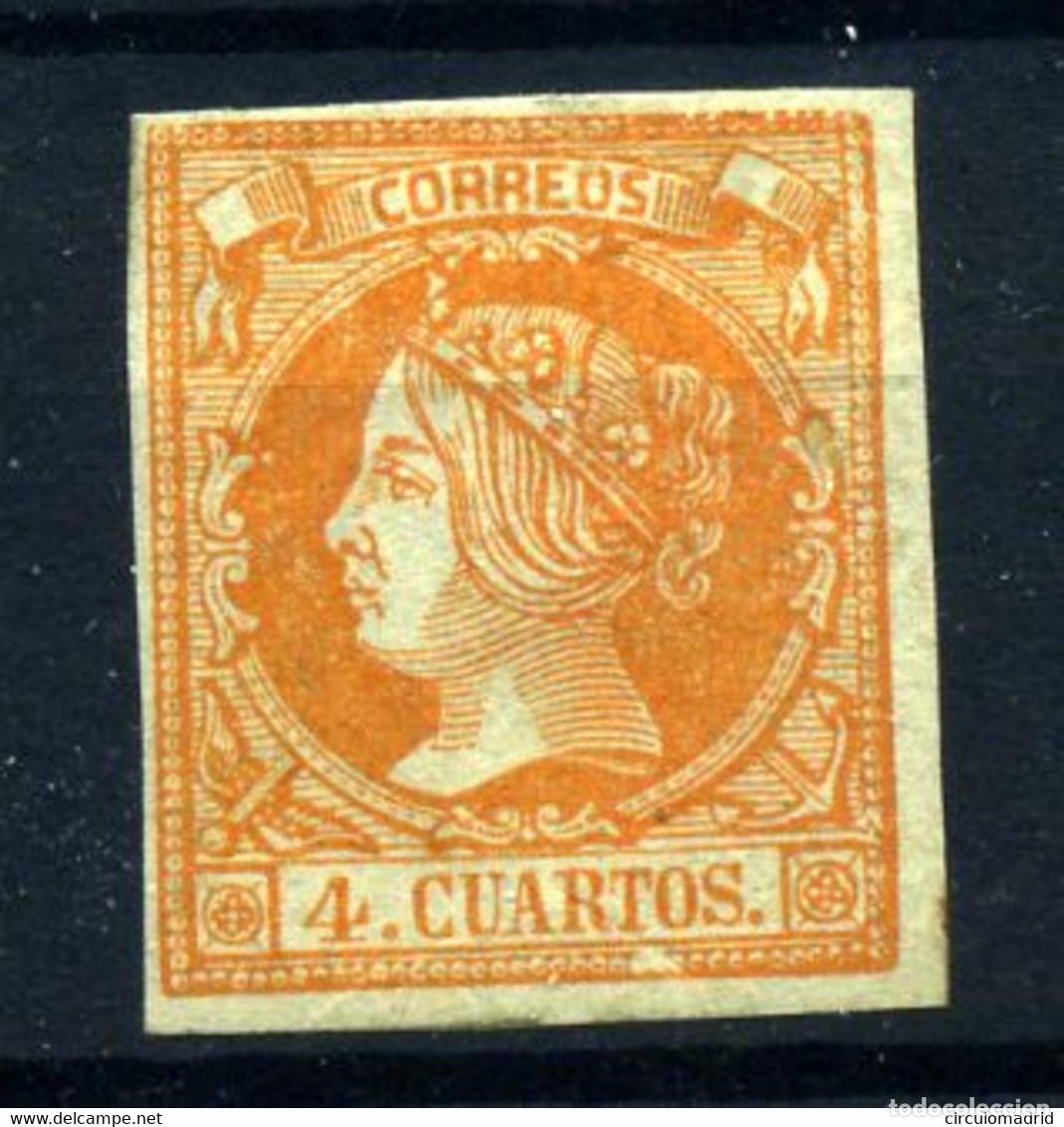 Sellos: Espa&ntilde;a n&ordm; 53*. A&ntilde;o 1860/61 - Foto 1